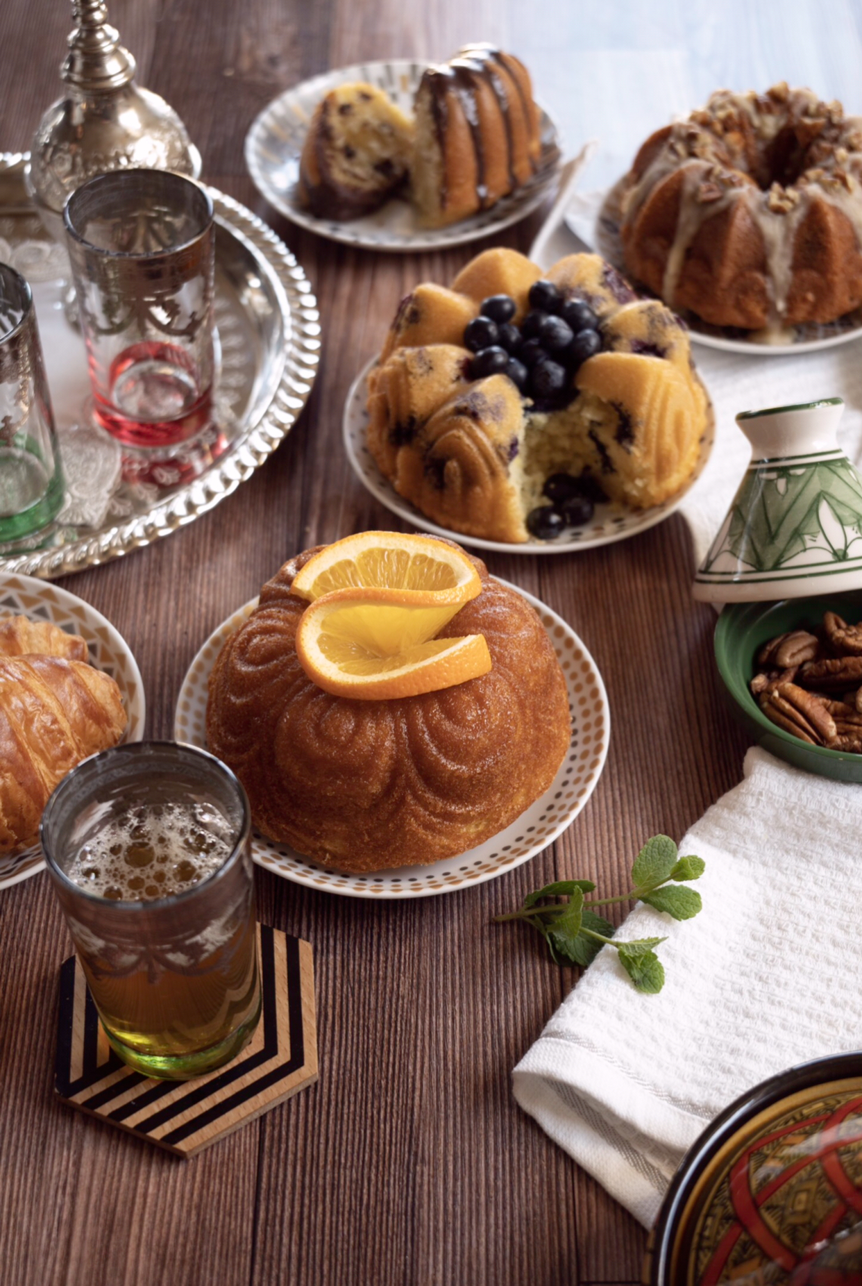 Petit Apron Mini Bundt Cakes