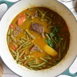 beef and green bean tagine