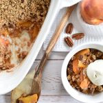 perfect peach crisp