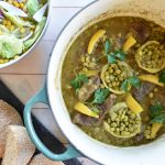 Artichoke and Sweet Pea Tagine