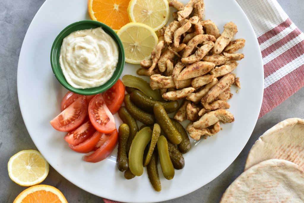 Authentic Chicken Shawarma