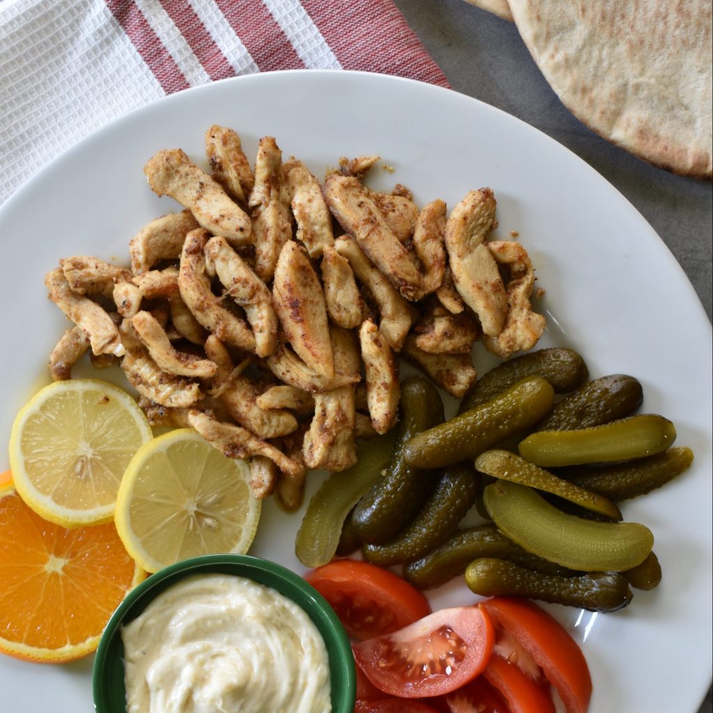 Authentic Chicken Shawarma