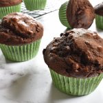 double chocolate muffins