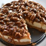 no-bake pecan pie cheesecake